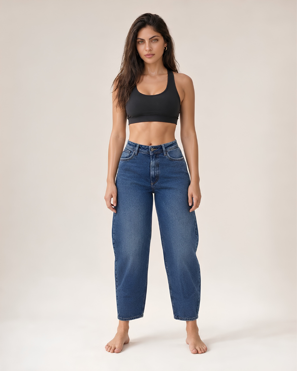 Jean barrel para mujer azul | HYE Ref. 2024